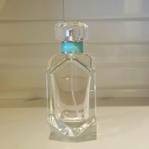 Empty Tiffany & Co perfume bottle